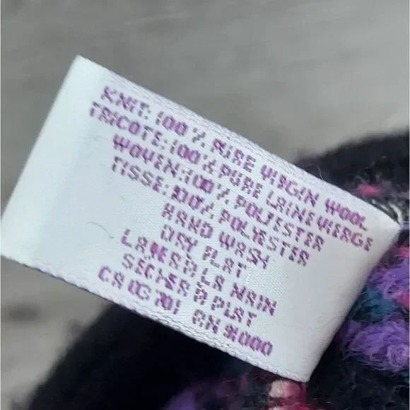 Vintage Merkley Headgear Virgin Wool Fleece Lined Beanie - Picture 6 of 6